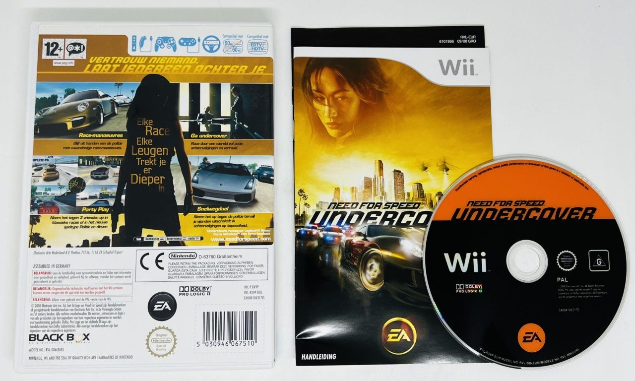 Jogo Wii NFS - Undercover