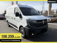 Renault Master L2H2 Extra 2.0 105KM  Czujniki !! Ładowarka indukcyjna !! Światła przeciwmgłowe !!