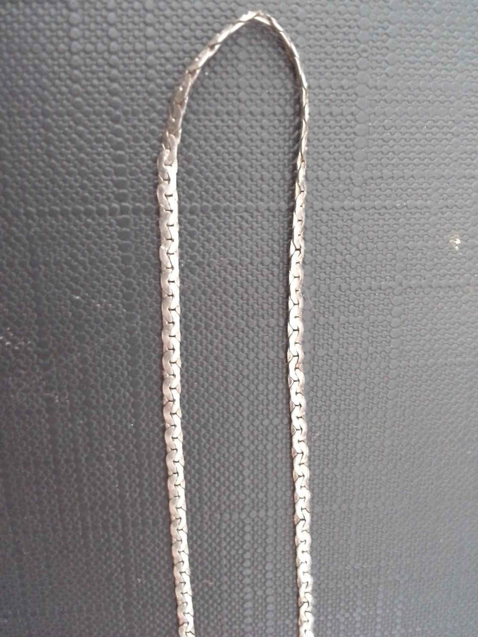 Srebrny łańcuszek. 50 cm