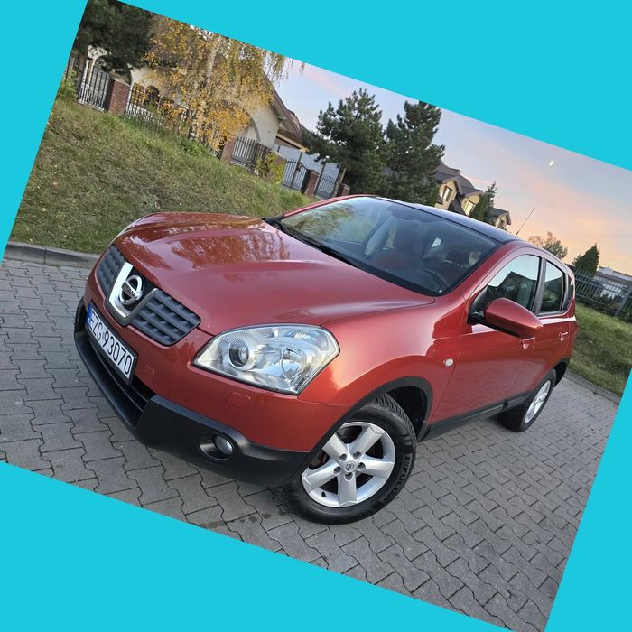 Nissan Qashqai *1.6 Benzyna*2008*Panorama*Elektryka*1 Wł. w PL*Grzane Fotele*Stan BDB