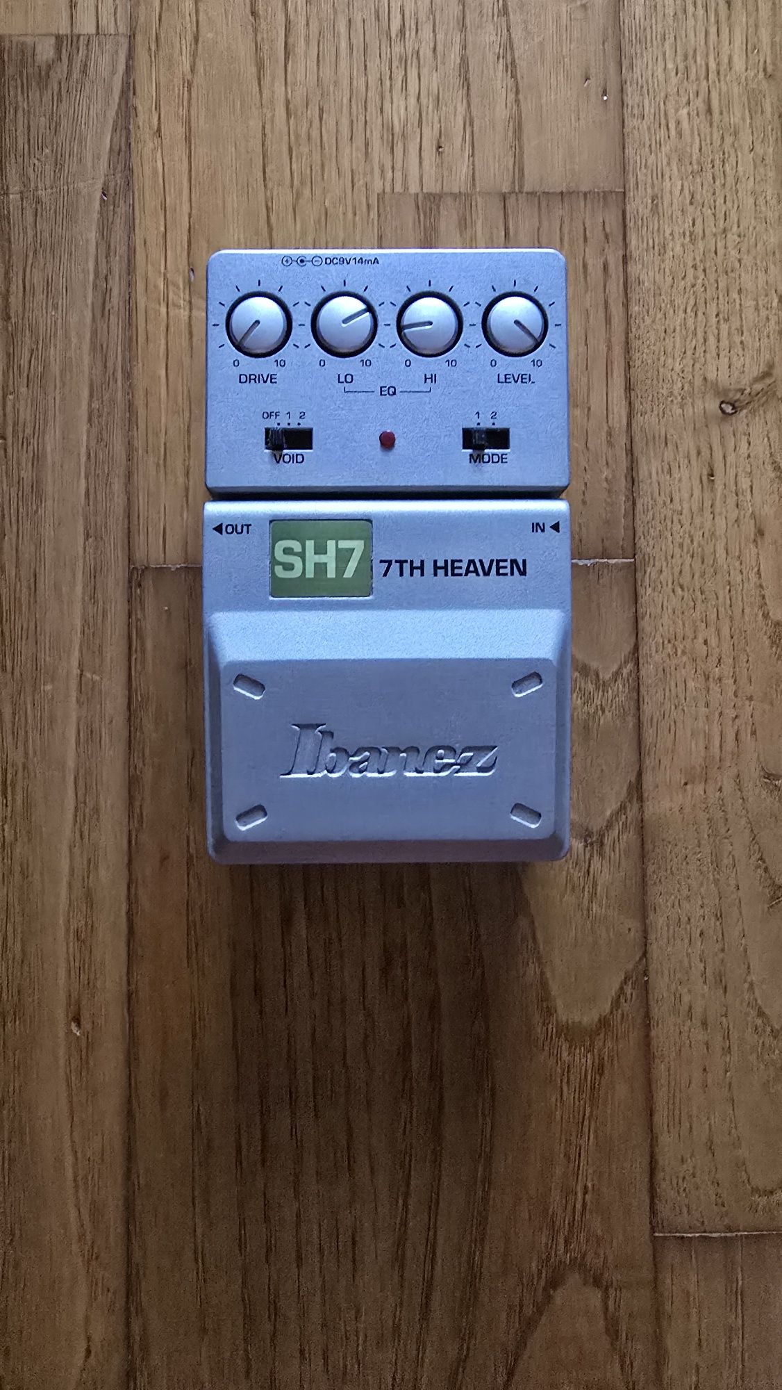 Pedal Ibanez SH7 7th Heaven - Overdrive/Distortion