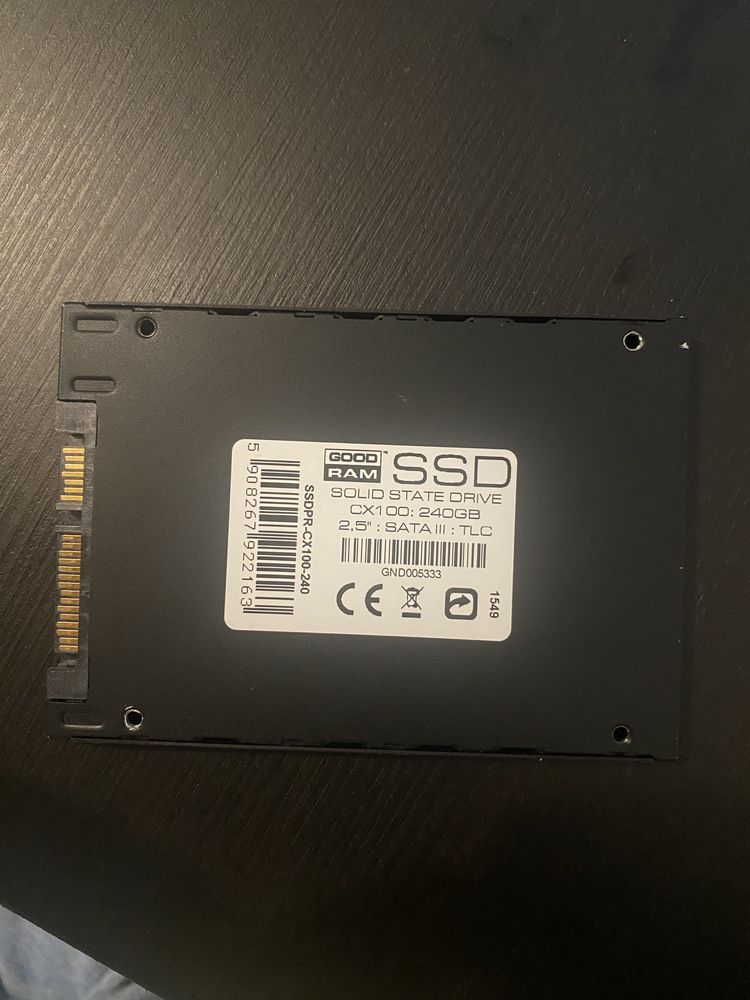 Ssd good ram cx100 240GB