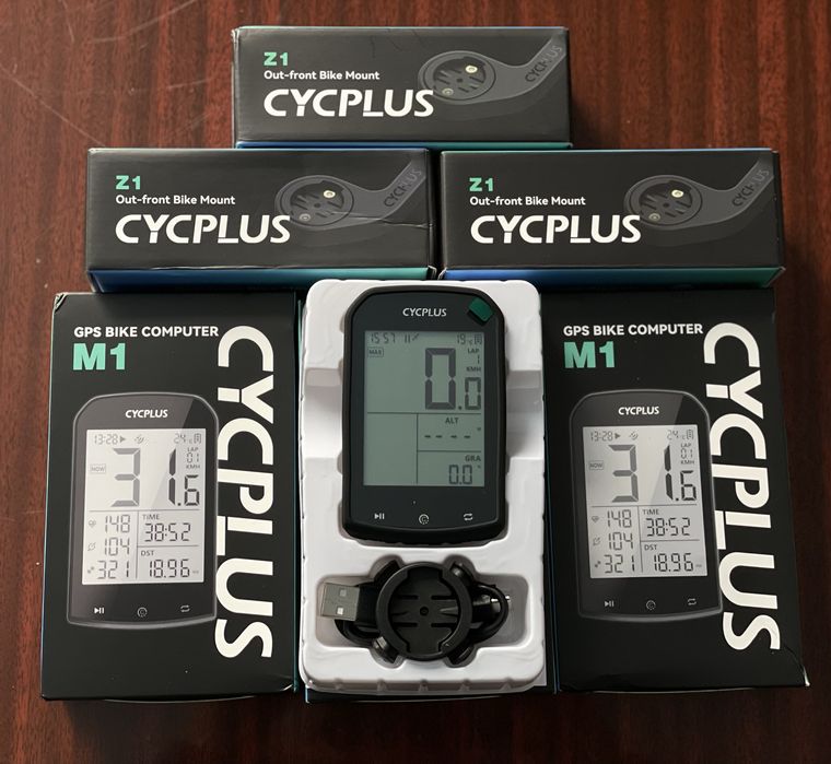 Велокомп'ютер CYCPLUS M1 + кріплення Z1