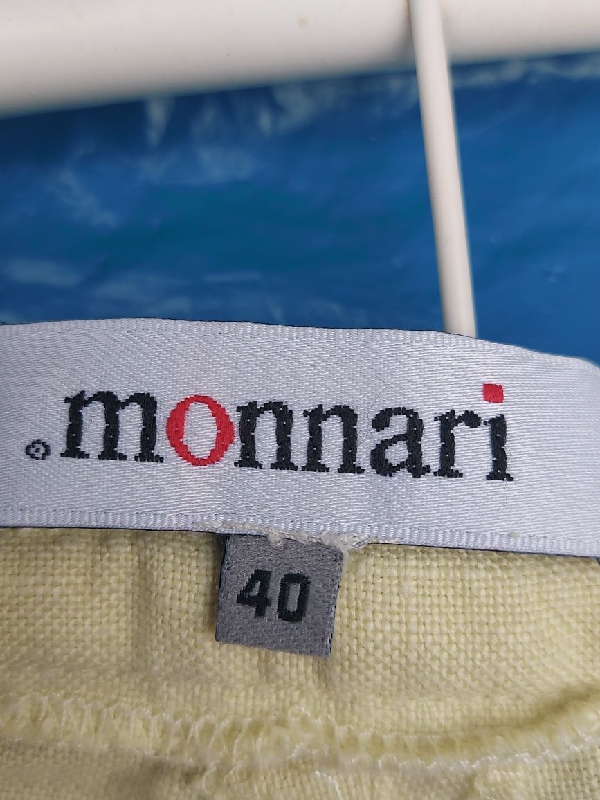 Spodnie damskie rozmiar 40 furma Monnari 100%LEN