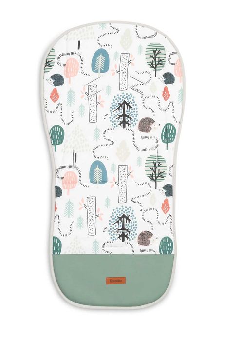 Wkładka do wózka Muślin Sensillo kol. jeże szmaragdowy