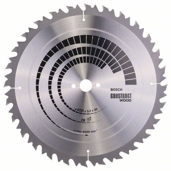 Piła Tarczowa T Construct Wood 400*3,5*30/28