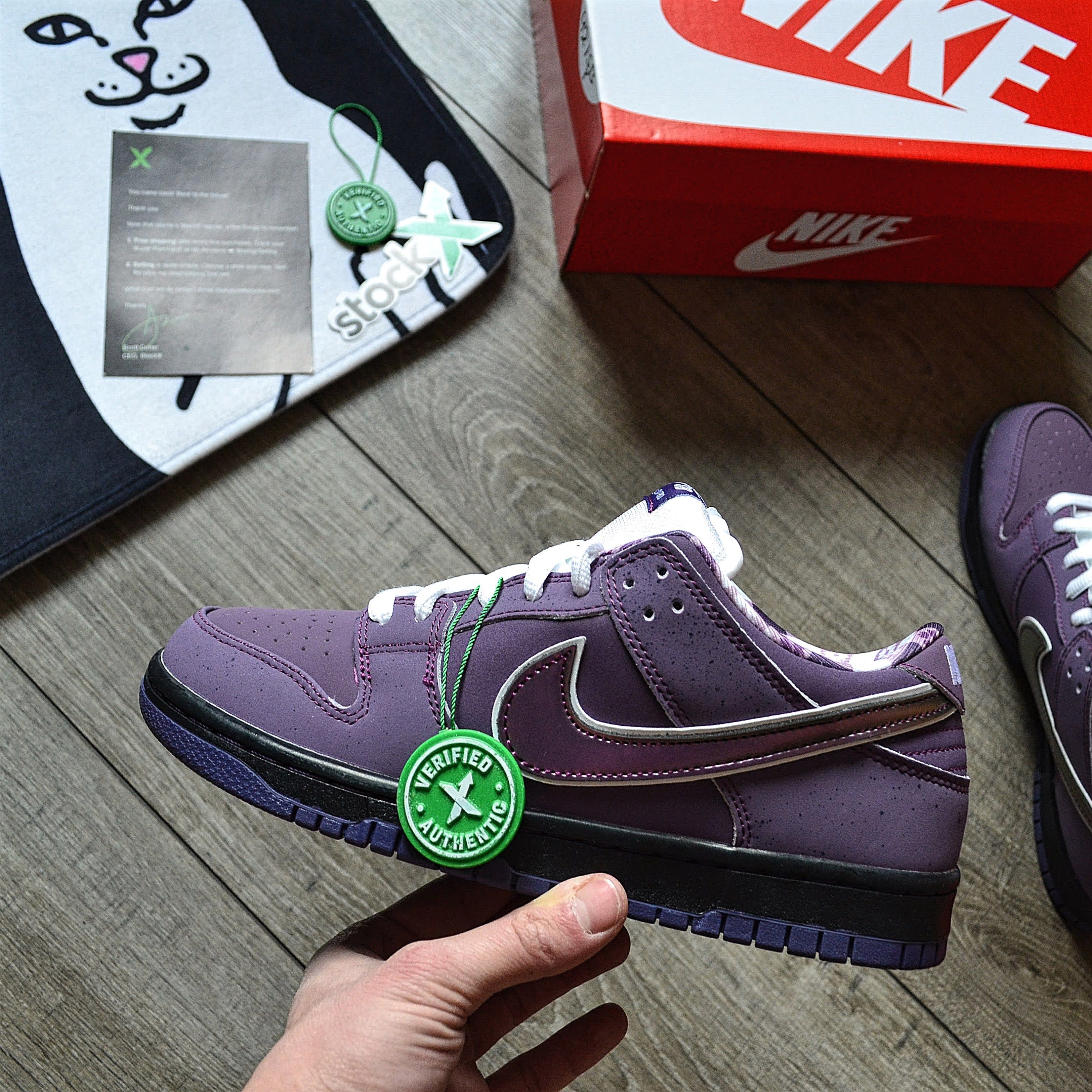 Мужские кроссовки Nike Concepts x Dunk Low Pro SB 'Purple Lobster'