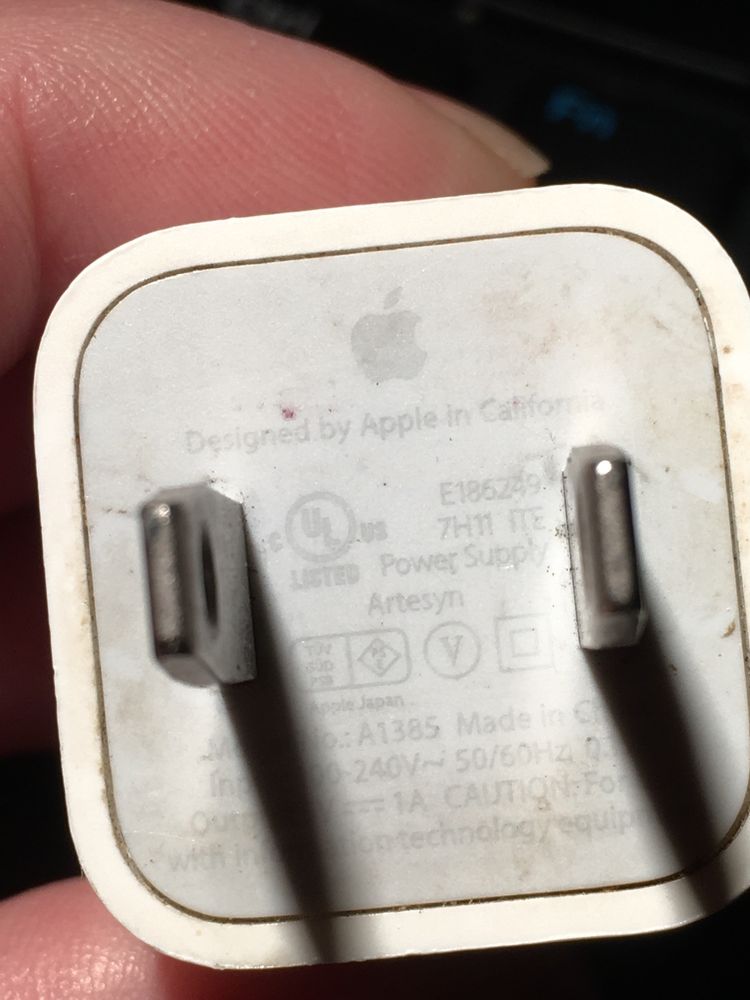 Блок питания зарядка кубик Apple USB Iphone