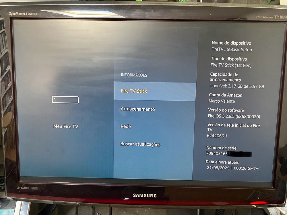 2x Fire Stick Amazon 1ºGeração