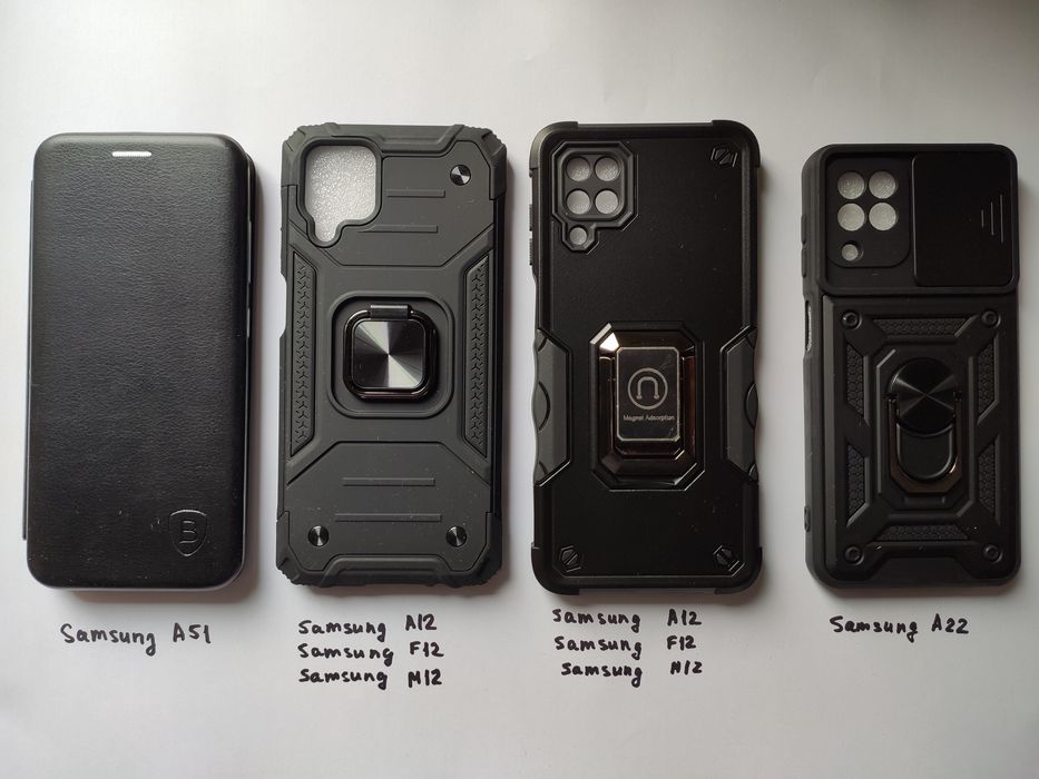 Чехол бампер для Samsung Galaxy A12 A13 A22 A33 A52 A53 S21 FE Ultra