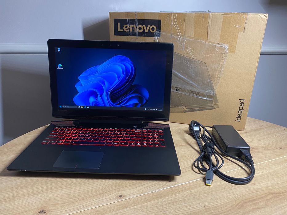 Lenovo y700-15isk gamingowy, KAMERA 3D - unikat! i7 16GB RAM 500GB+1TB