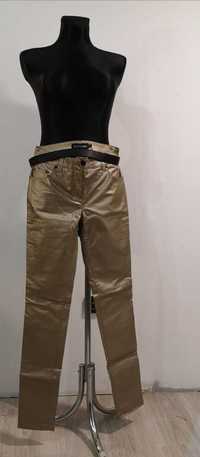 Spodnie Body Flirt Złote Bonprix, nowe, r.34, XS