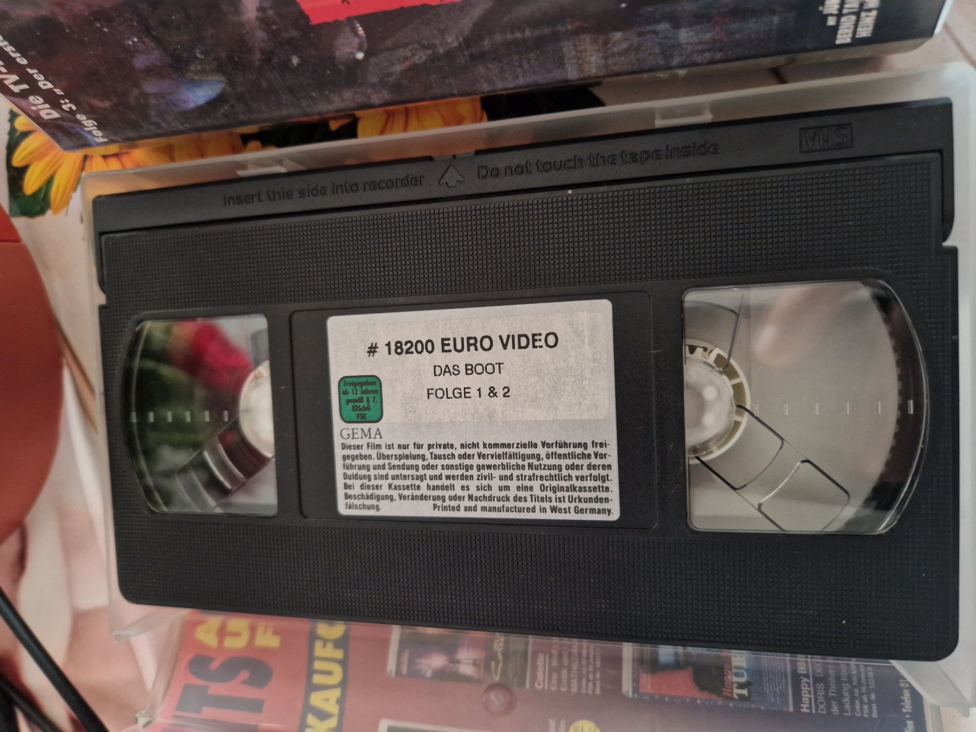 Das Boot – VHS Sammeledition – Wolfgang Petersen – 3 kasety – j. niemi