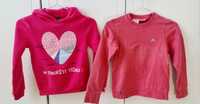 Bluza różowa Adidas 128 134 dziewczęca Różowa Pepco 7 8 lat