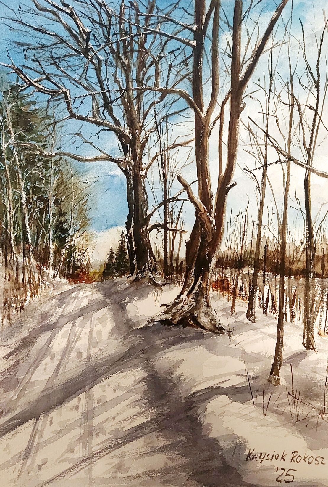 Autorski Obraz Akwarela 410x297