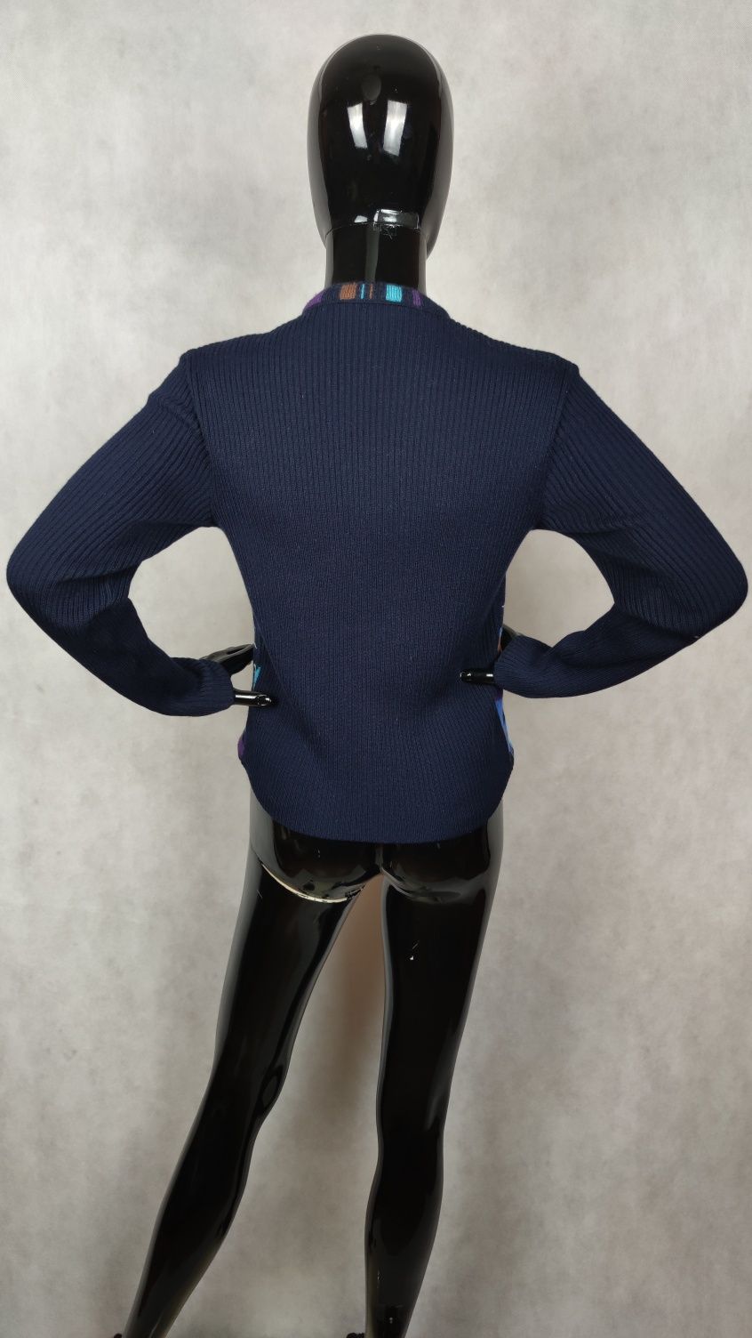 Kenzo Jeans vintage kardigan z kwiatowym nadrukiem