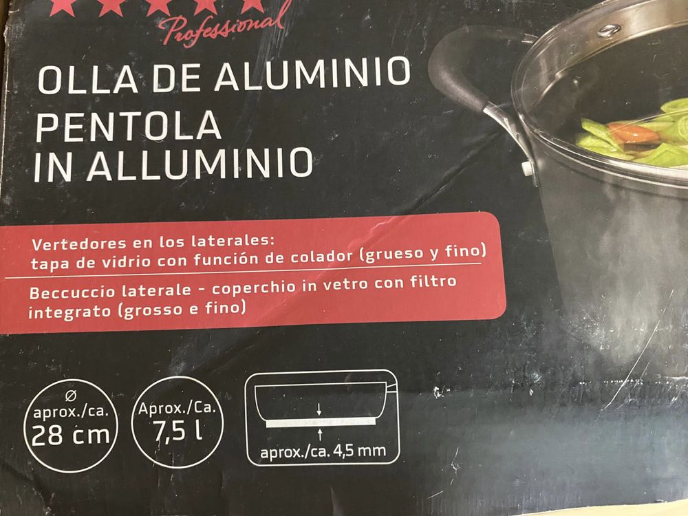 Panela de Alumínio Nova