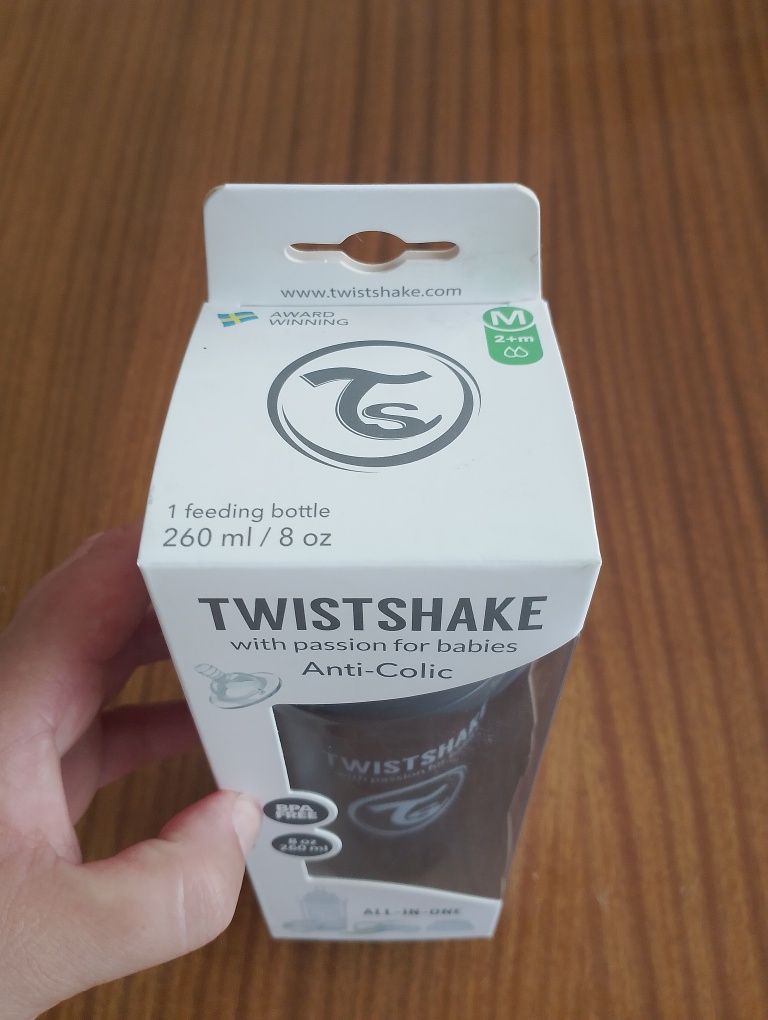 Butelka antykolkowa Twistshake 260 ml rozmiar M 2+m