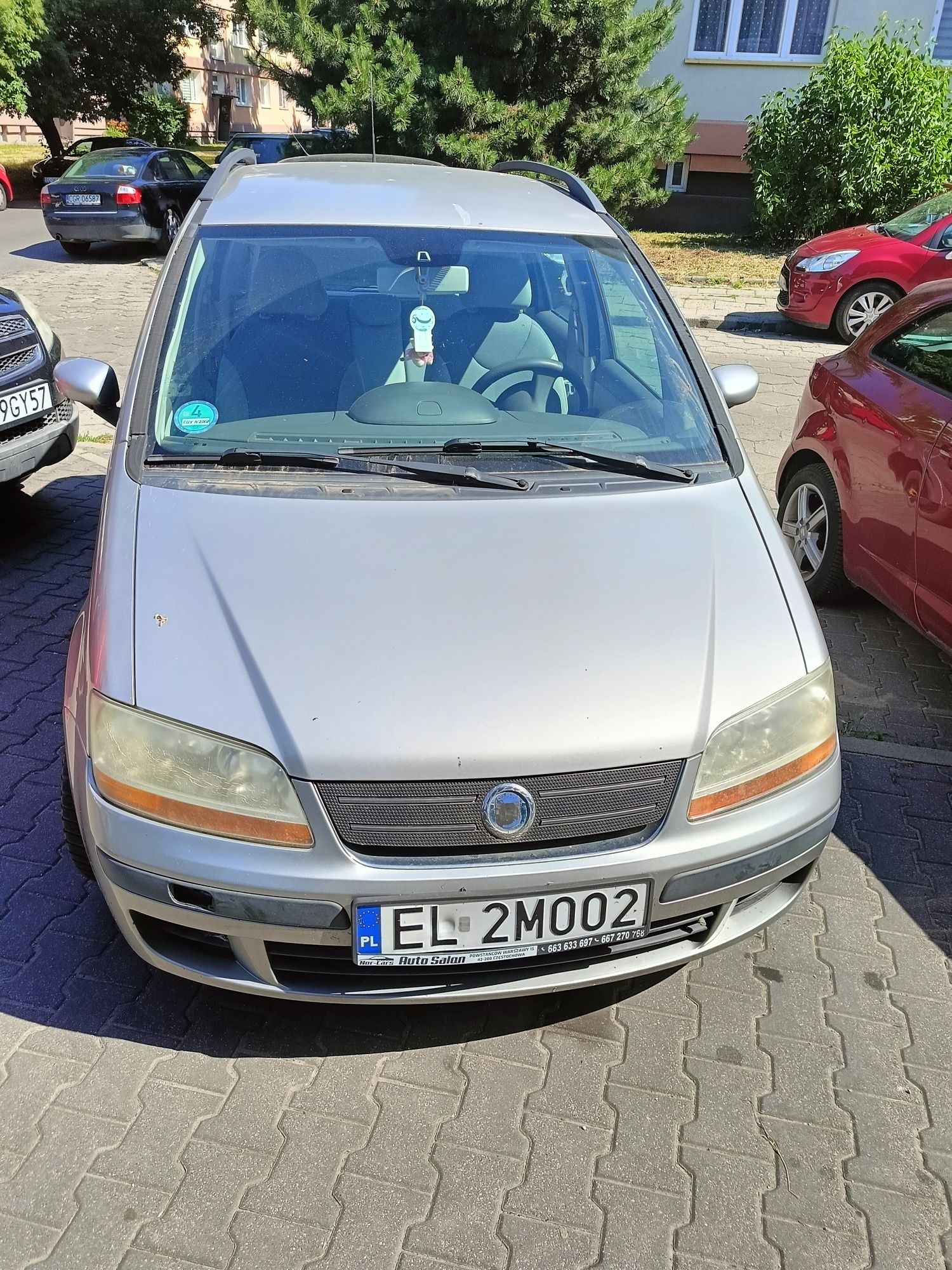 Fiat idea 1.4 brnzyna uszkodzony