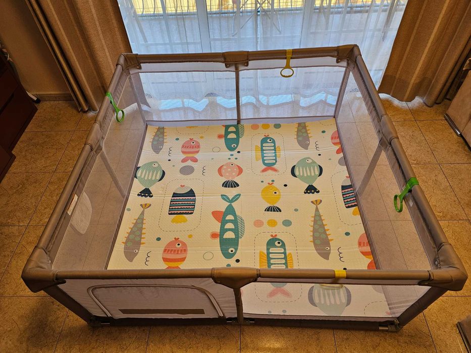 Parque para bebés/crianças XXL (1.5X1.5 metros) - EXCELENE ESTADO