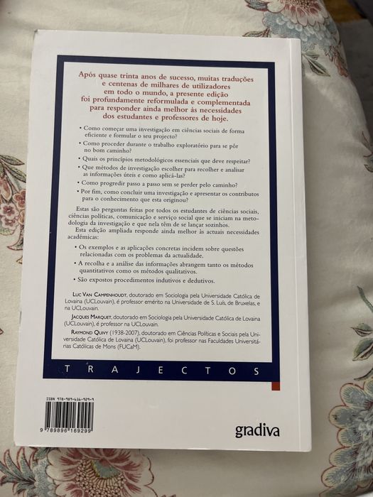 Livro - Manual de Investigação em Ciências Sociais