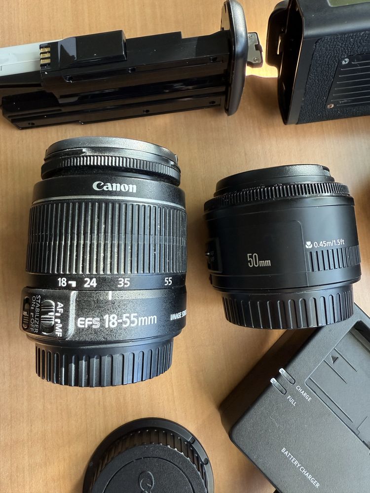 Canon 600d com acessorios