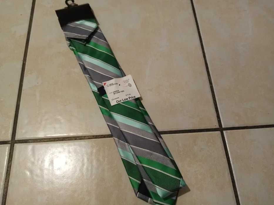 VAN HEUSEN USA - NOWY! z Metkami Krawat Męski