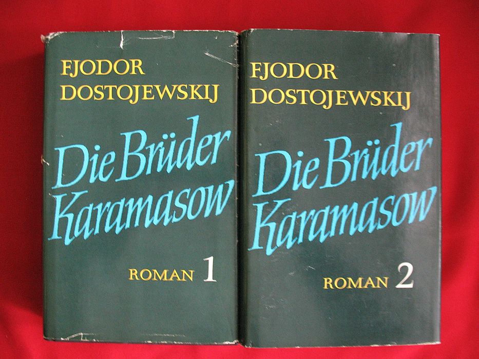 Bracia Karamazow - Fjodor dostojewski - książka niemiecka DDR