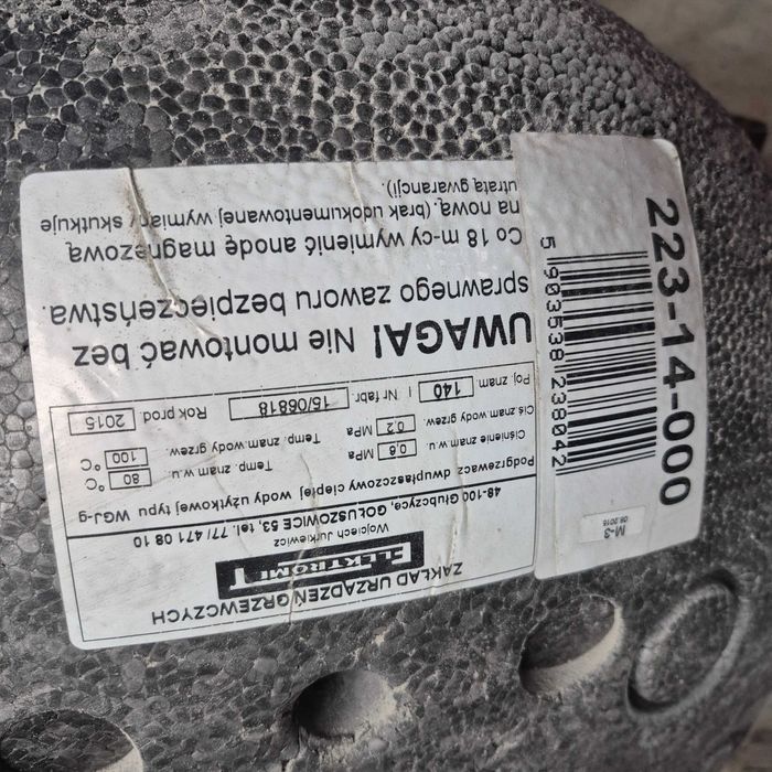 Bojler 140l dwuobiegowy