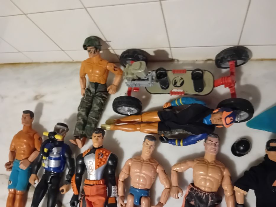 Conjunto de Bonecos Action Man