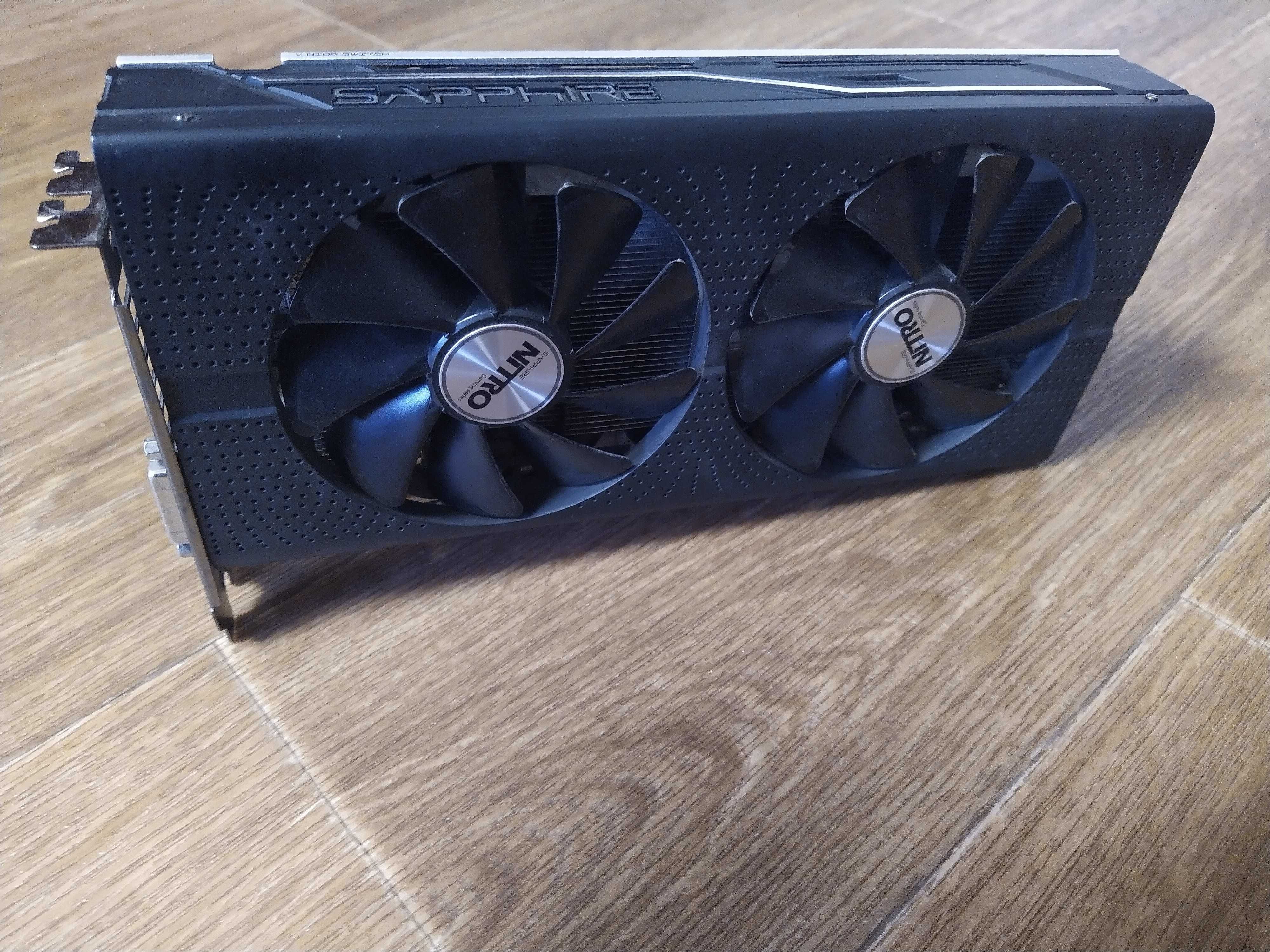 Видеокарта  RX 470 Sapphire Nitro 8GB  2 биоса оригинальная прошивка