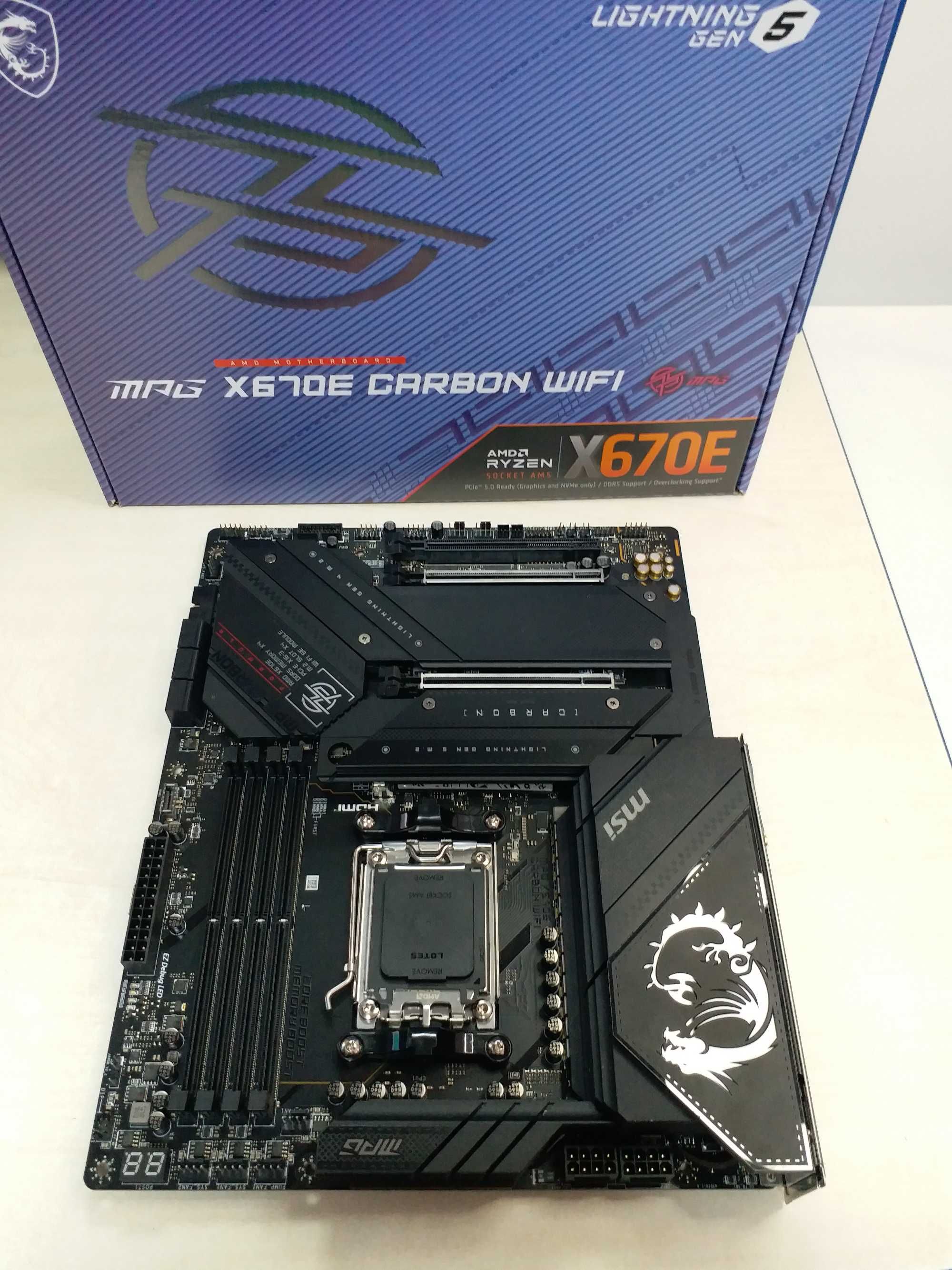 Топ плата MSI MPG X670E Carbon WiFi