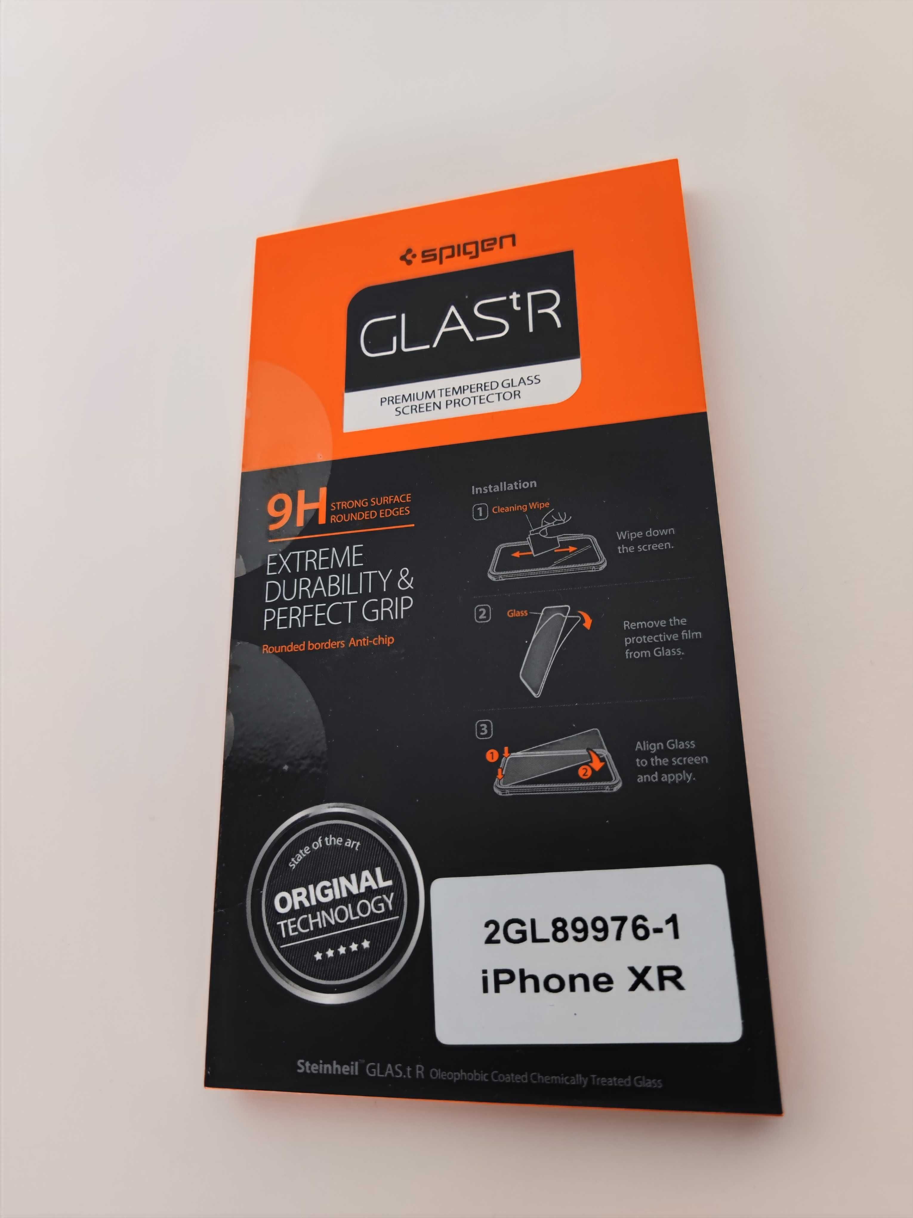 Szkło hartowane Spigen dla iPhone XR