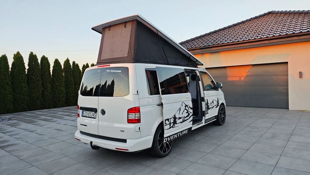 Volkswagen California transporter California otwierany dach zabudowa zobacz