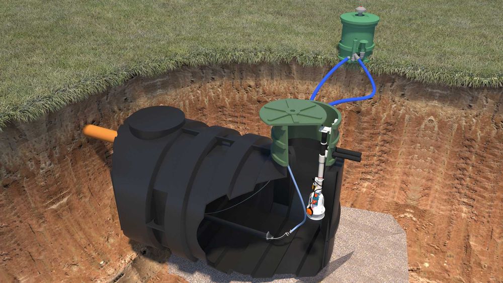 Modernizacja szamba na oczyszczalnię - Zestaw RETROFIT HABA w 1 dzień