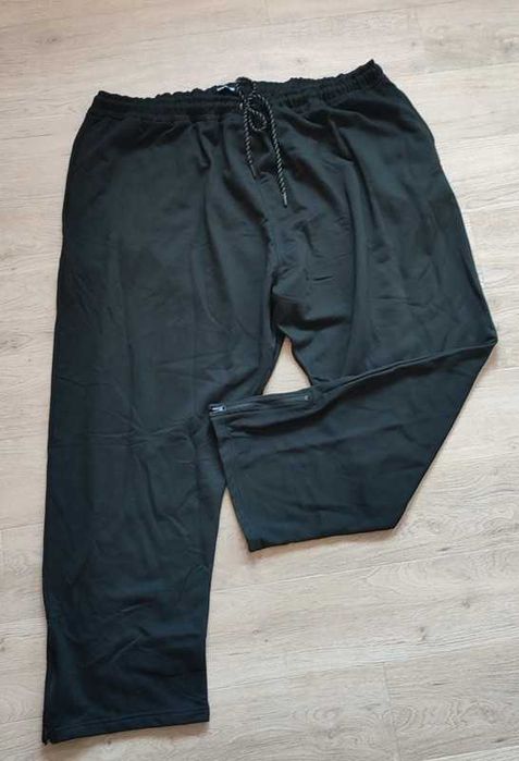 Spodnie dresowe czarne bigdude 6XL