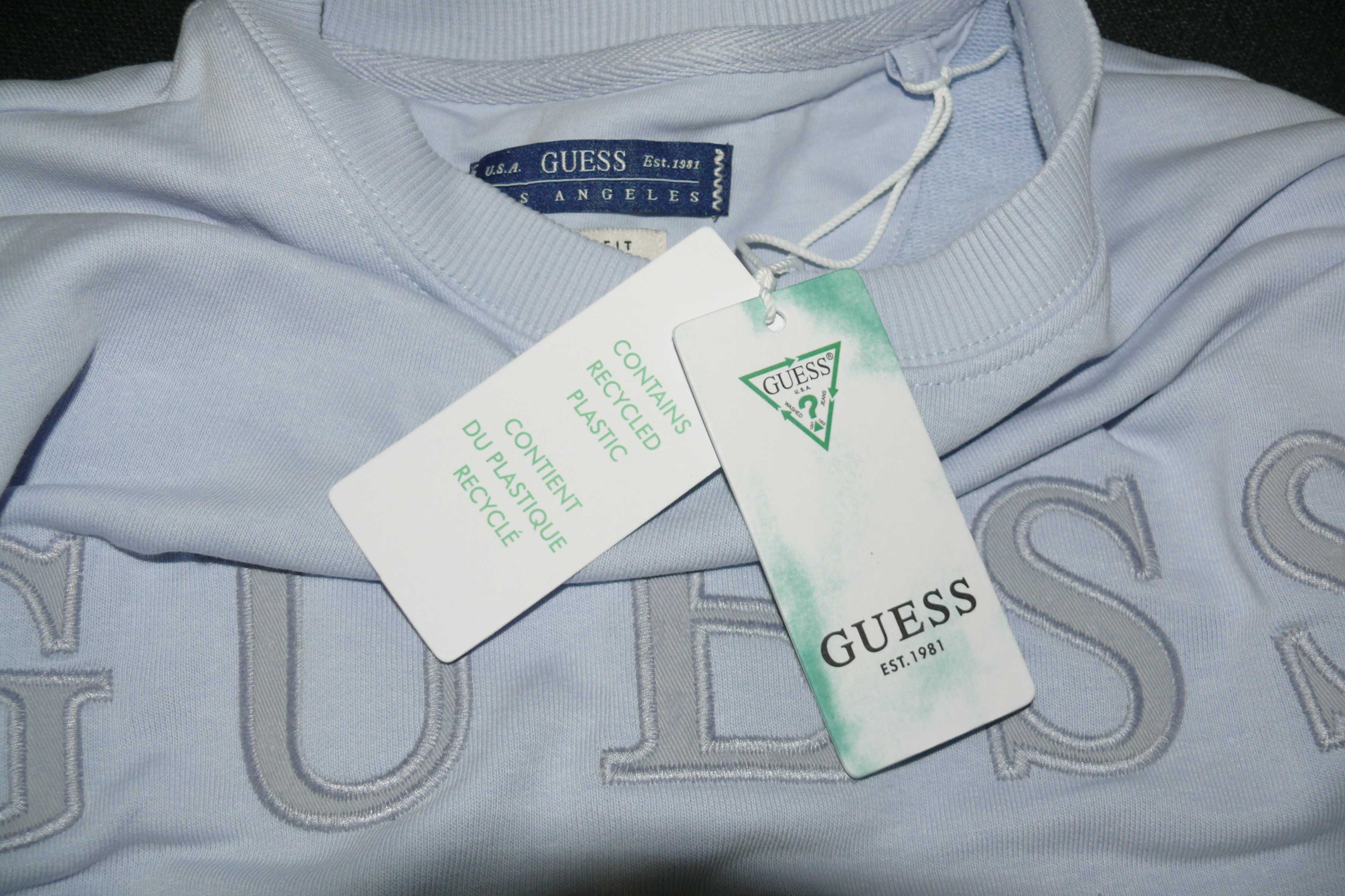 Camisola GUESS  Azul Claro Regular Fit