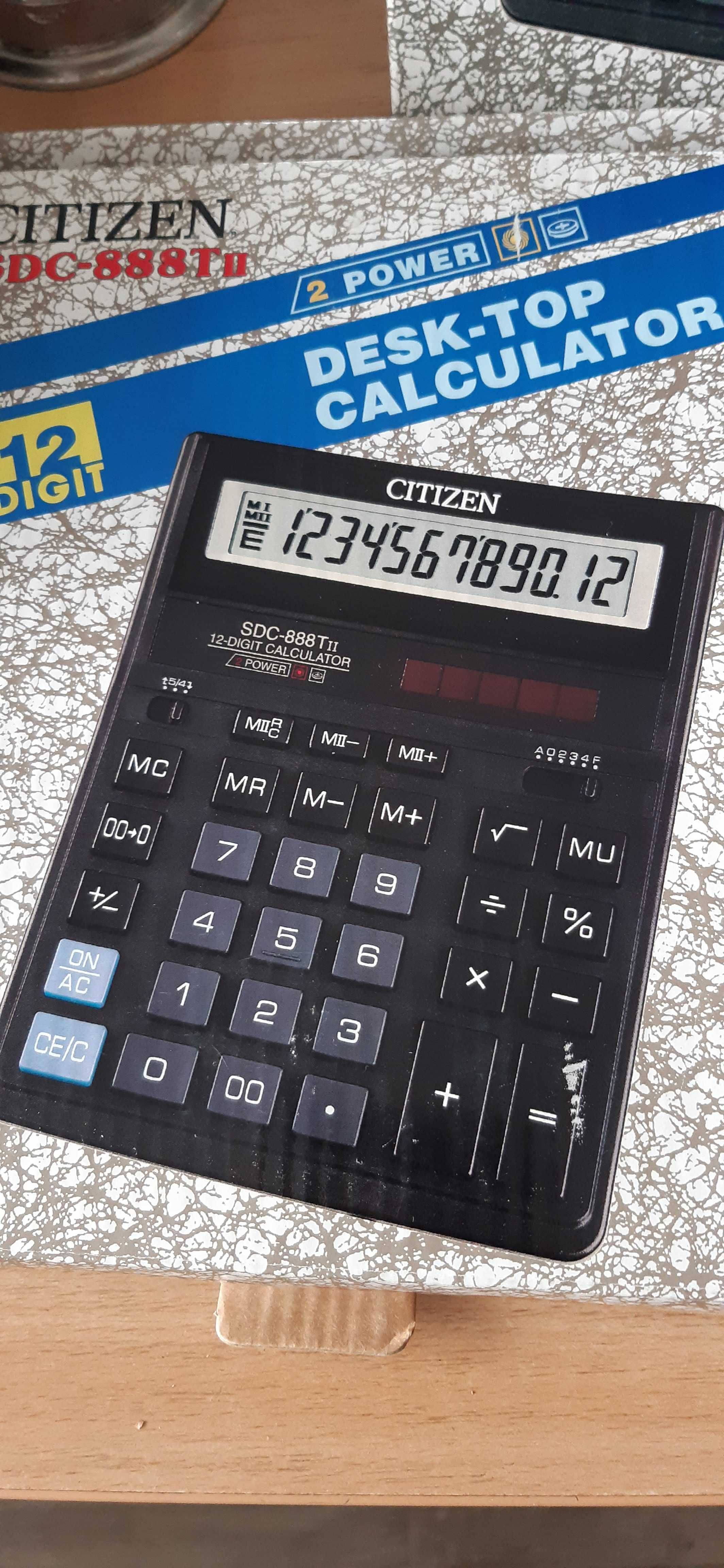 Калькулятор Citizen SDC-888TII 12dgt Новый
