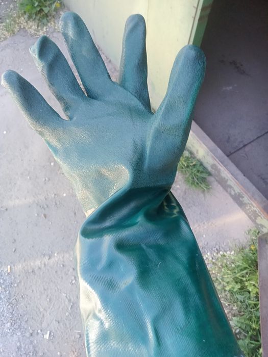 Перчатки,рукавицы рабочие Мбс длинные (Опт)