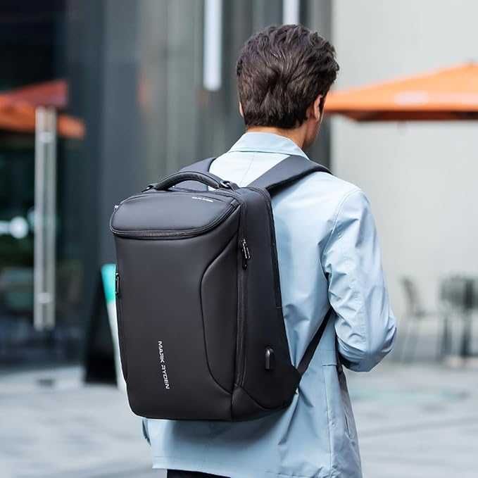 Plecak turystyczny Mark Ryden Compacto Pro 20-40 l Wodoodporny Czarny