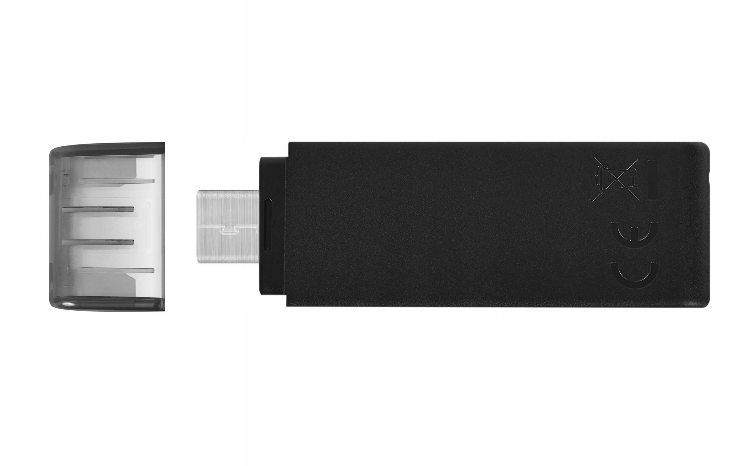 pendrive kingston datatraveler 70 64 gb 64 gb usb 3.1 typ c czarny