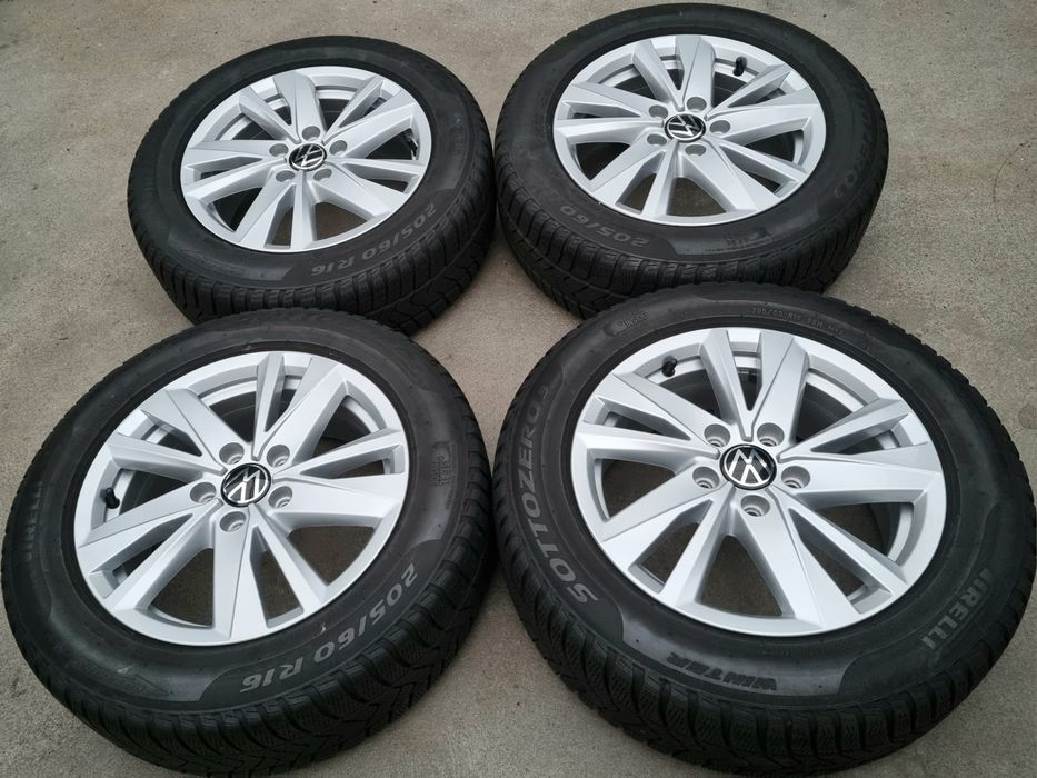 Koła Zimowe Alu 16" VW Touran II T-Roc 5x112 Oryginalne