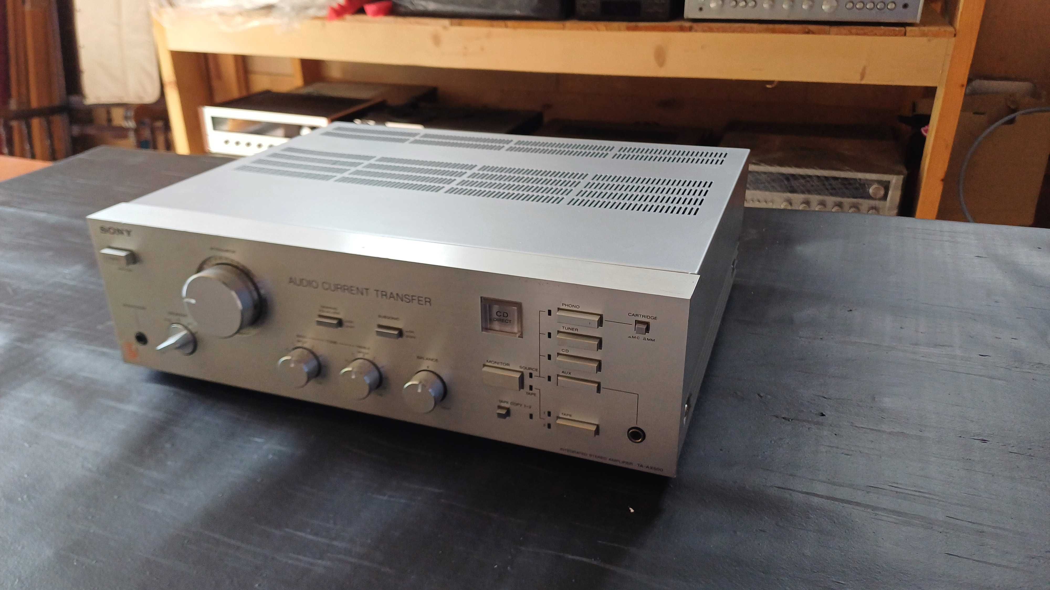 Wzmacniacz  stereo  SONY  TA-AX 500