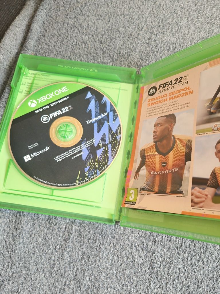 FIFA 22 2022 Xbox one s x series Polska wersja