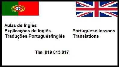 Traduções Português-Inglês