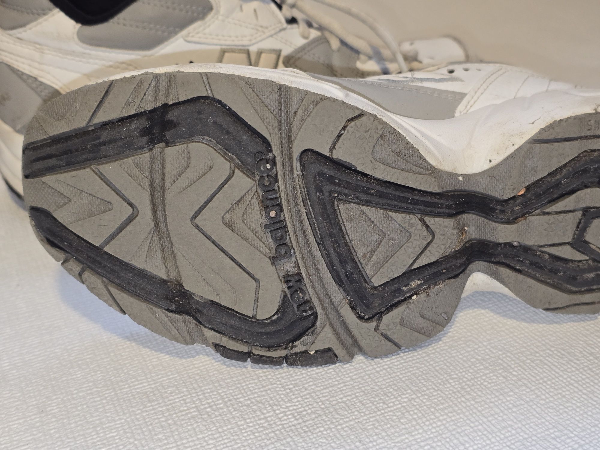 Buty New Balance, sneakersy naturalna szkòra