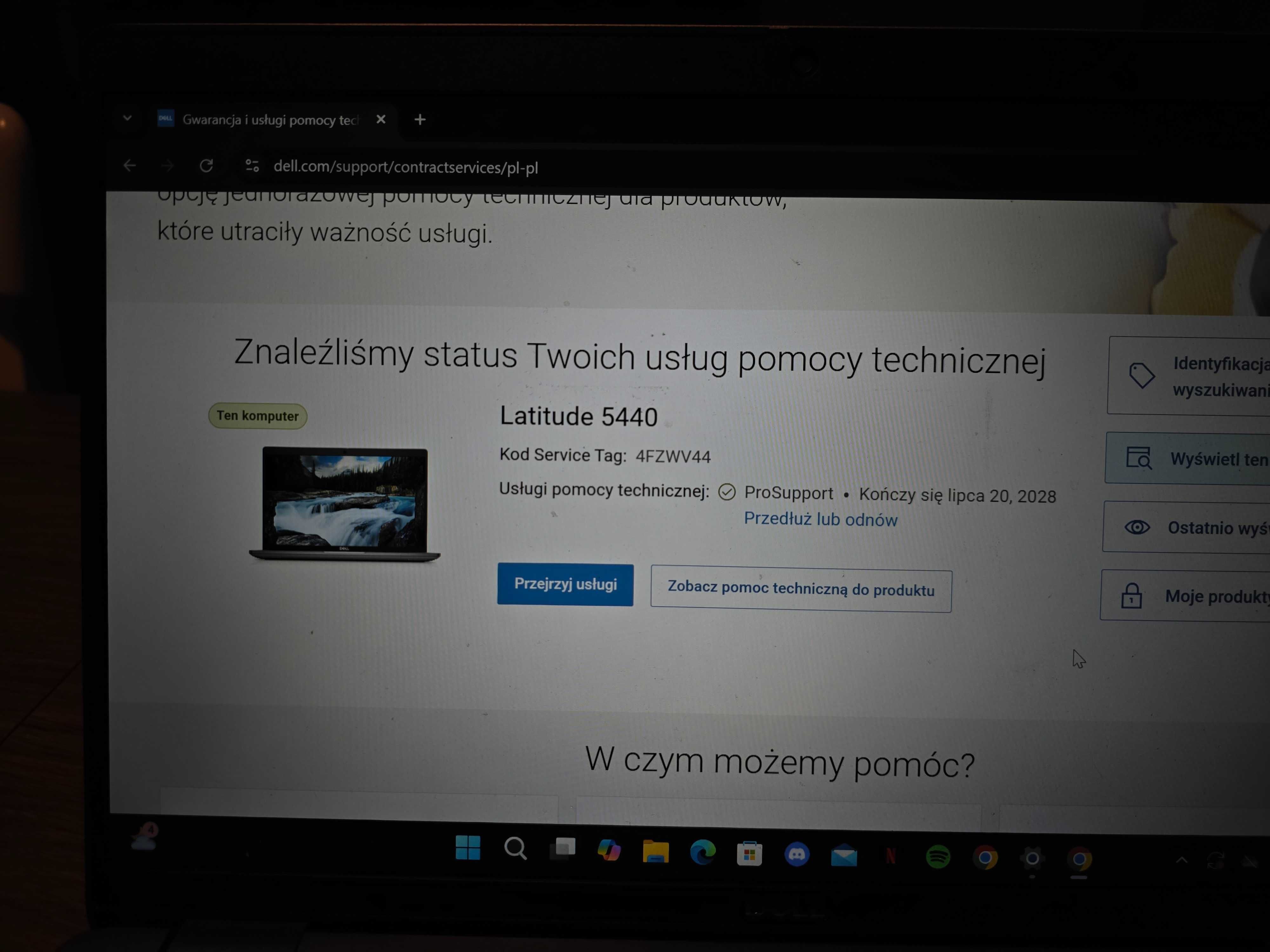 LAPTOP DELL LATITUDE 5440 I5 13gen 16 GB RAM SSD NVME gwarancja 2028