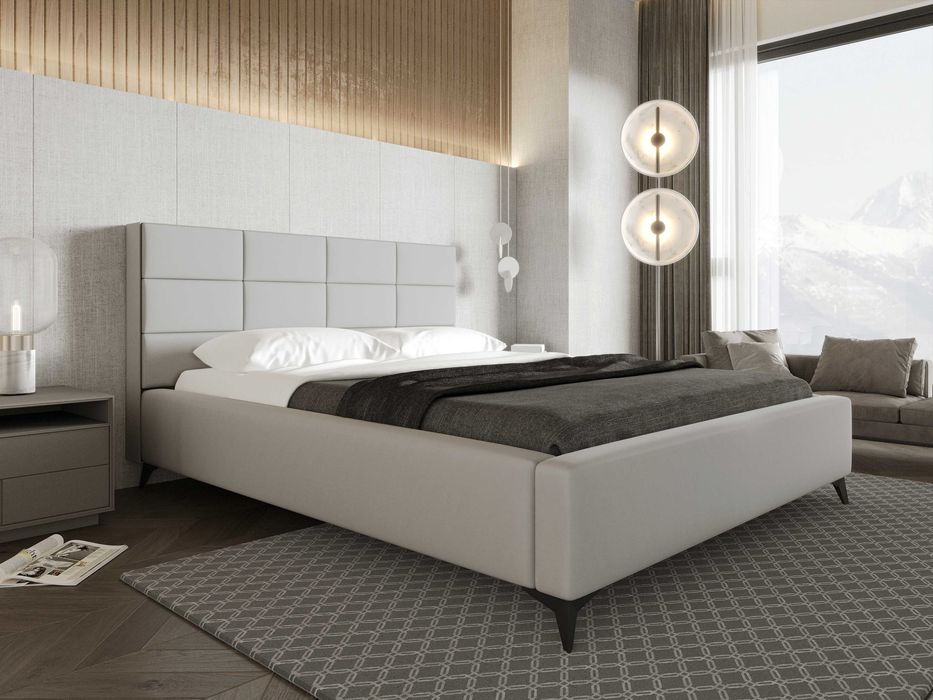 Łóżko tapicerowane do sypialni z POJEMNIKIEM różne wymiary i kolory