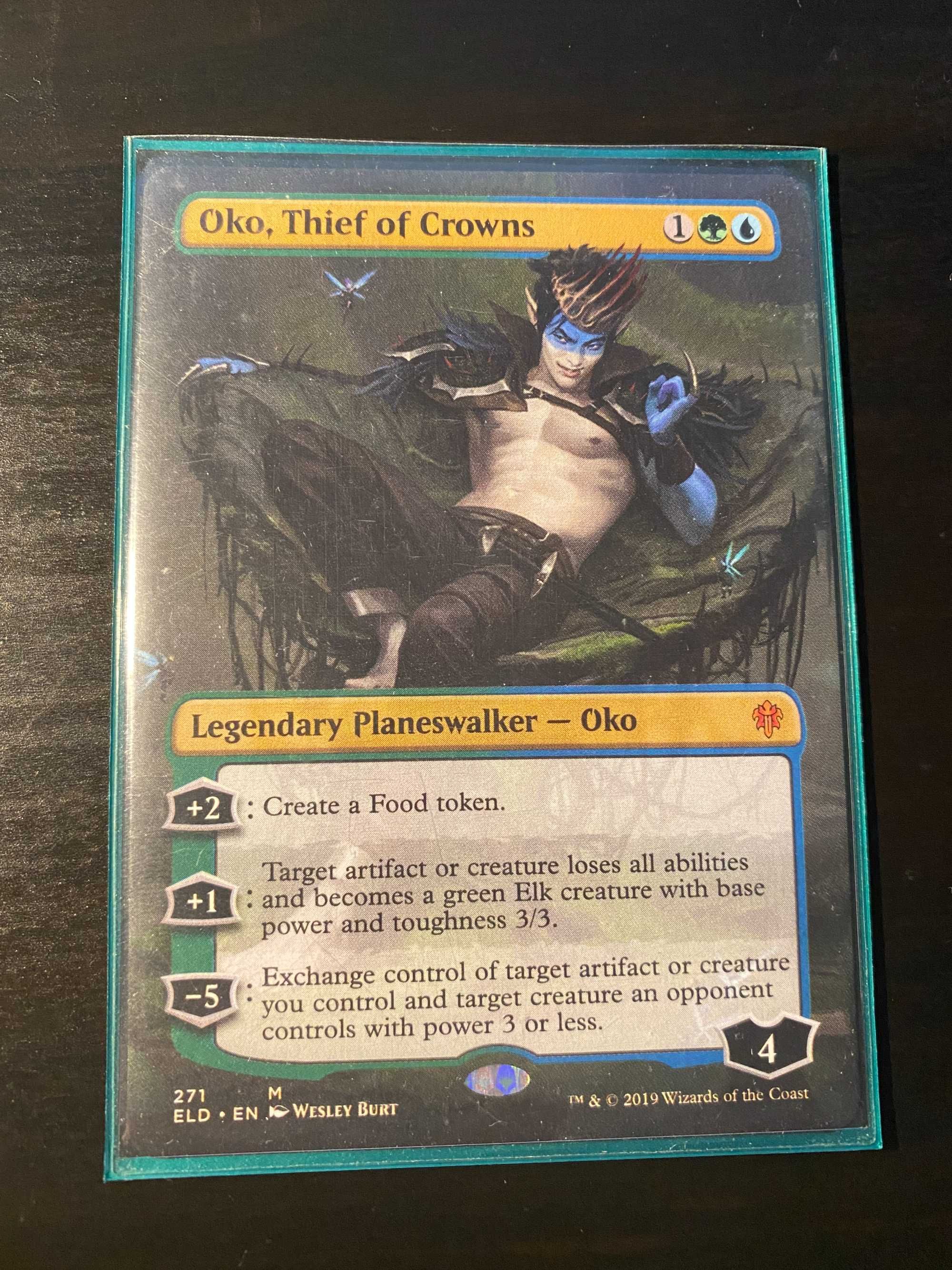 Oko, Thief of Crowns - karta Mtg Magic the Gathering