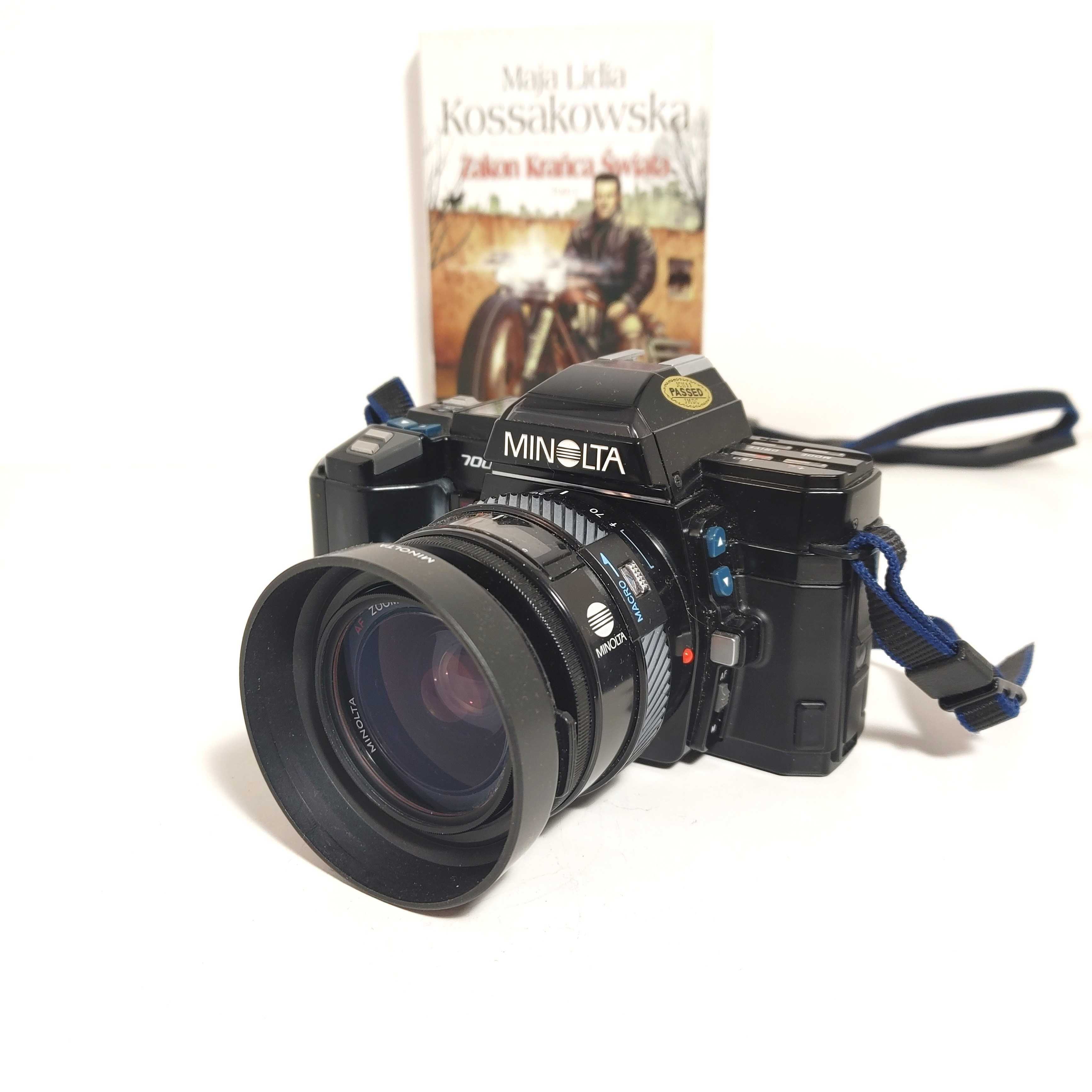 Analogowa Lustrzanka z AF Minolta 7000 z 35-70mm GWARANCJA ! 1985 rok